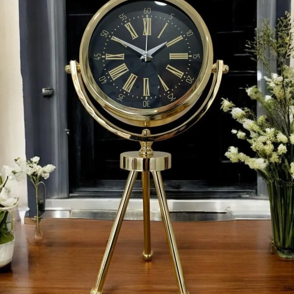 Gold Mini Tripod Masa Saati