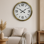 60 cm Gold Duvar Saati